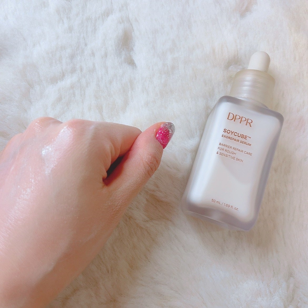 SOYキューブ豆乳セラム/DPPR/ブースター・導入液を使ったクチコミ(3枚目)