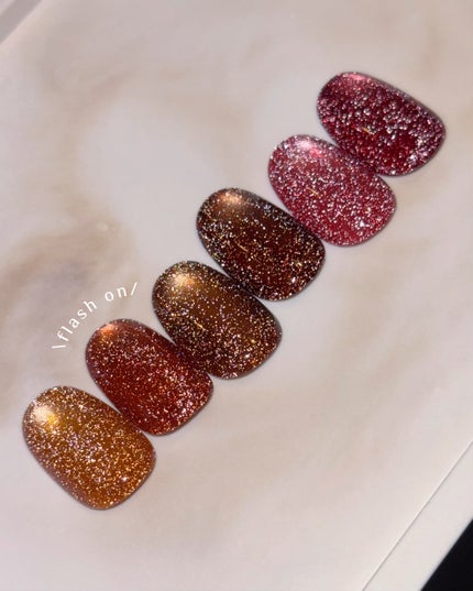 sato 🕊 self nail🫧🤍 on LIPS 「✨LUMELIAmagflash✨女性らしいこっくりカラーが可..」(6枚目)