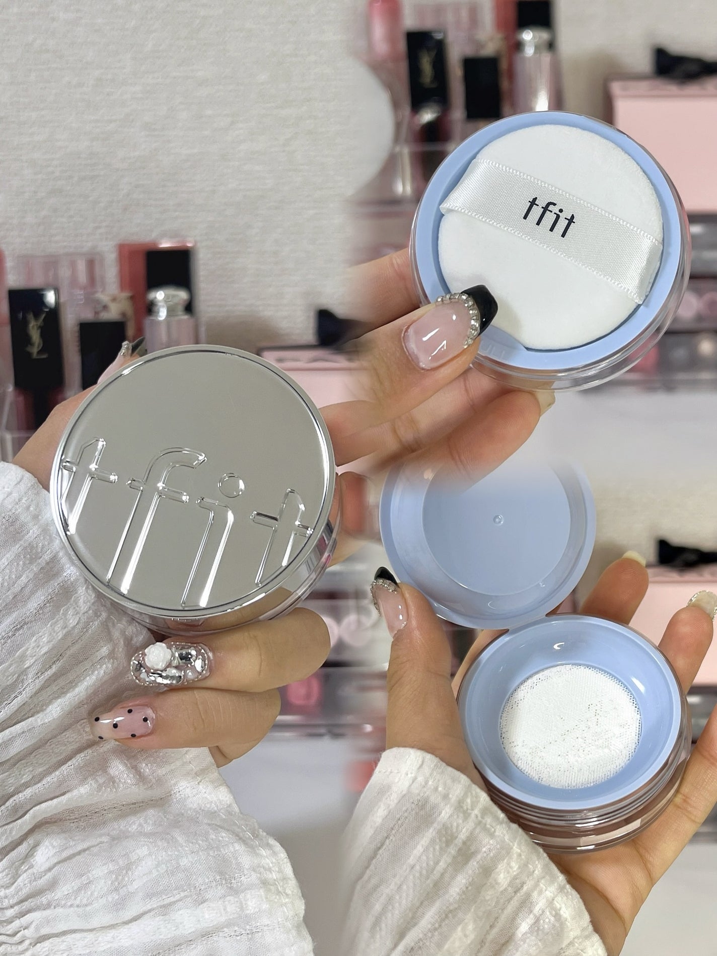 トランスルーセントセットエッセンシャルパウダー/TFIT/ルースパウダーを使ったクチコミ(2枚目)