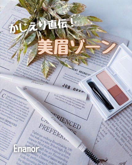 イージーニュアンスアイブロウパウダー/Enamor/パウダーアイブロウを使ったクチコミ(1枚目)