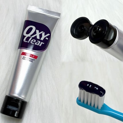 オキシークリア パープルオーラルジェル/プラセス製薬/歯磨き粉を使ったクチコミ(2枚目)