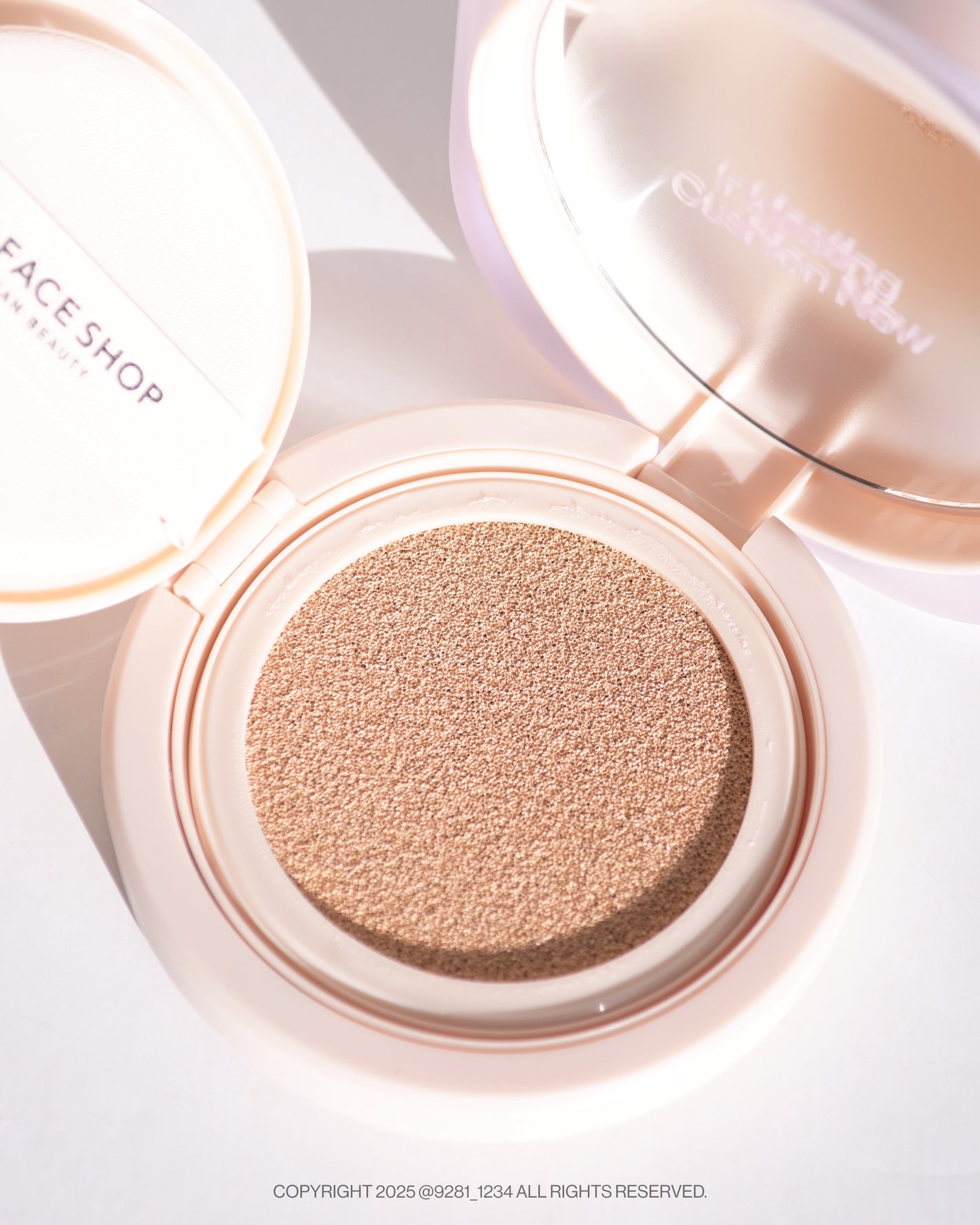 インクラスティングクッションファンデーション/THE FACE SHOP/クッションファンデーションを使ったクチコミ(3枚目)