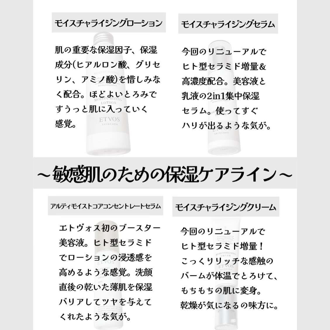 モイスチャライジングクリーム/エトヴォス/フェイスクリームを使ったクチコミ（2枚目）