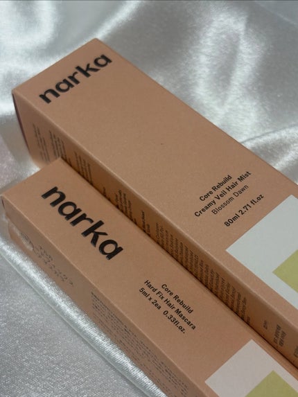 ハードフィックスヘアマスカラ/narka/その他スタイリングを使ったクチコミ(4枚目)