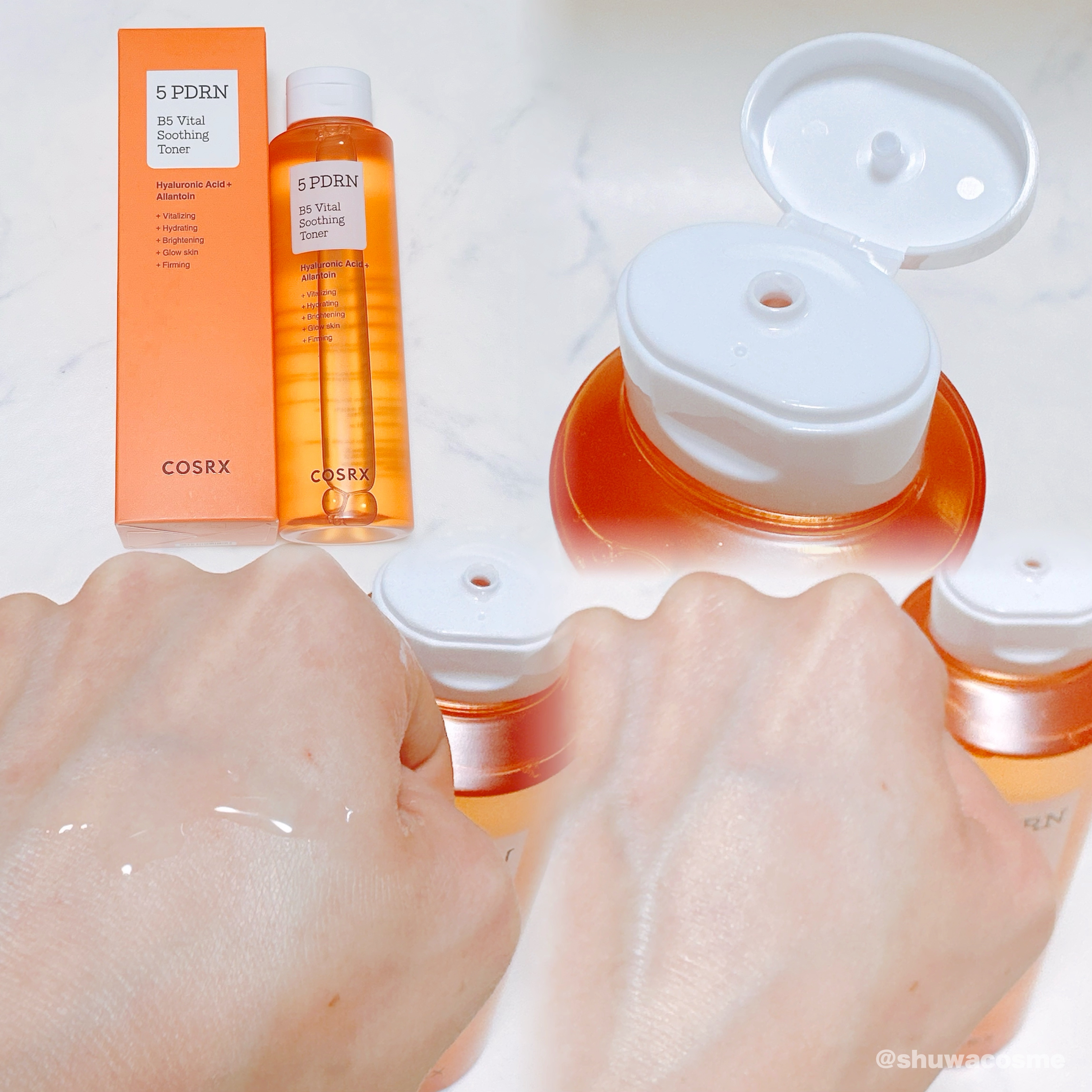 5 PDRN ヒアルロン酸 バイタル ハイドレイティング ハイドロゲルマスク/COSRX/シートマスク・パックを使ったクチコミ（2枚目）