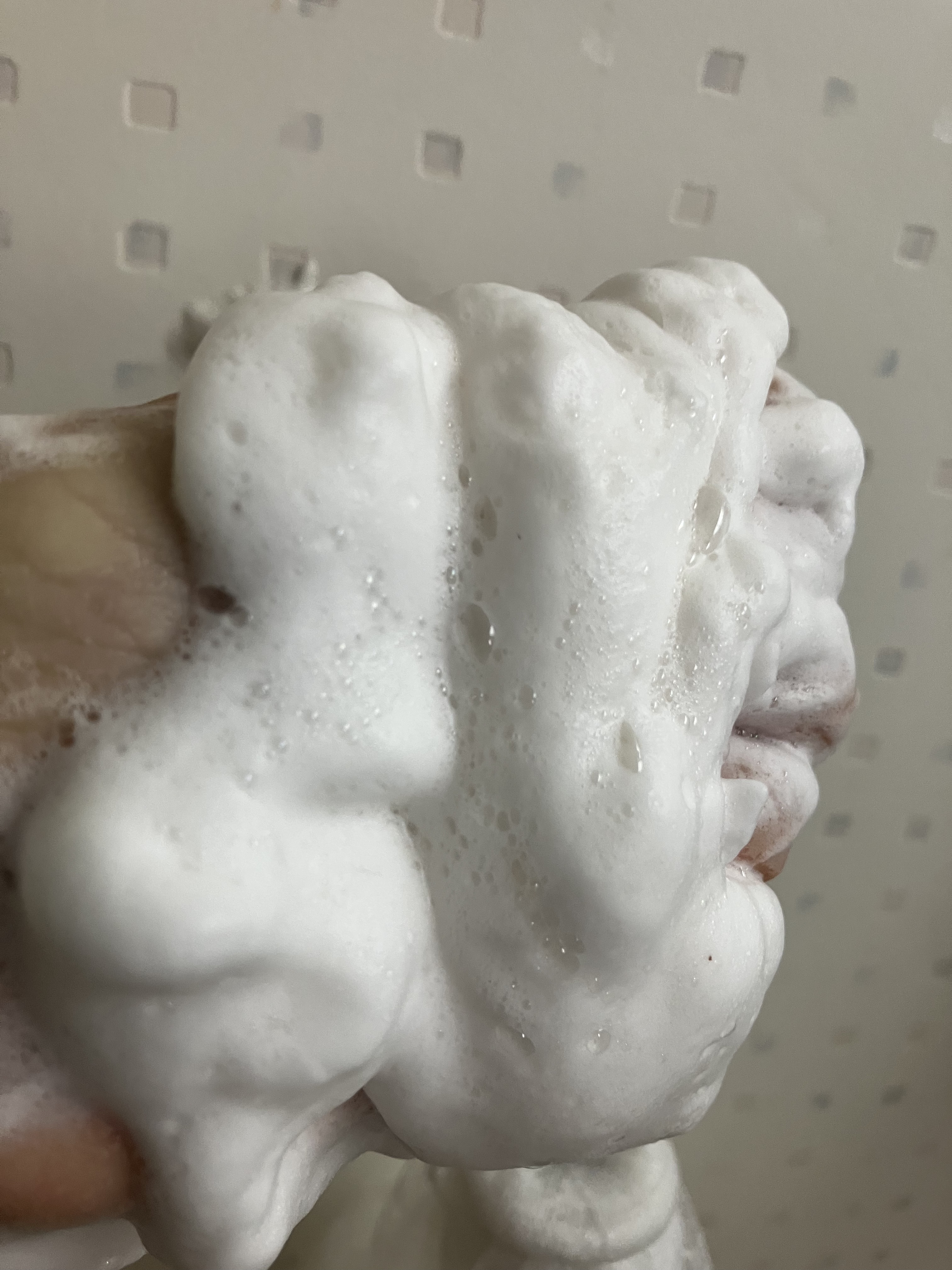 桃ナイアシンスプレッドクレンジングフォーム/Anua/洗顔フォームを使ったクチコミ（3枚目）