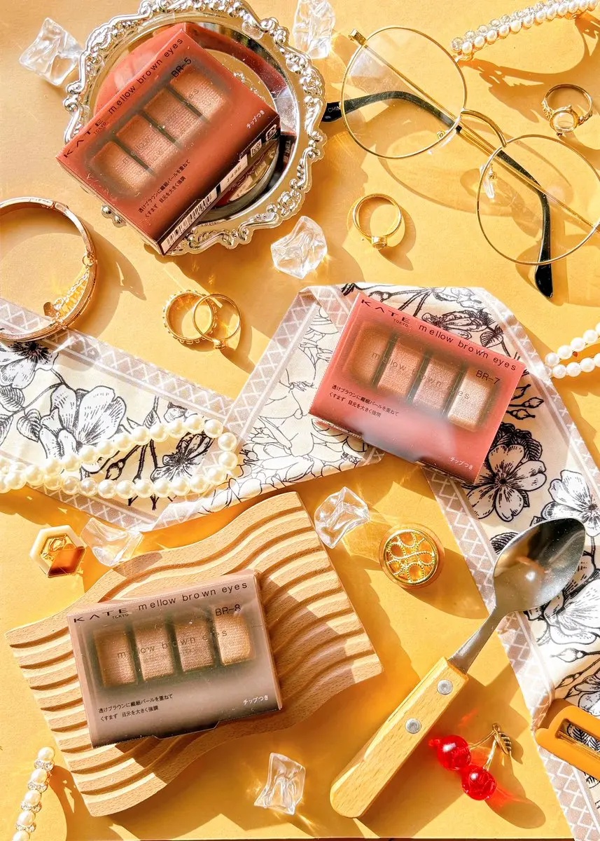 ケイト メロウブラウンアイズ/KATE/アイシャドウパレットを使ったクチコミ（2枚目）