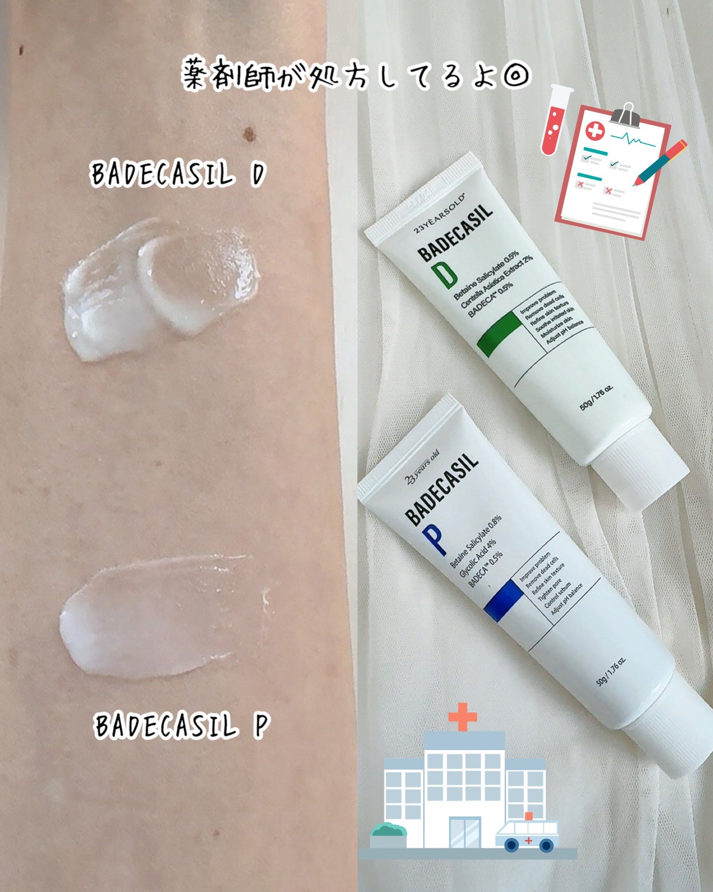 バデカシルDクリーム/23years old/フェイスクリームを使ったクチコミ(4枚目)