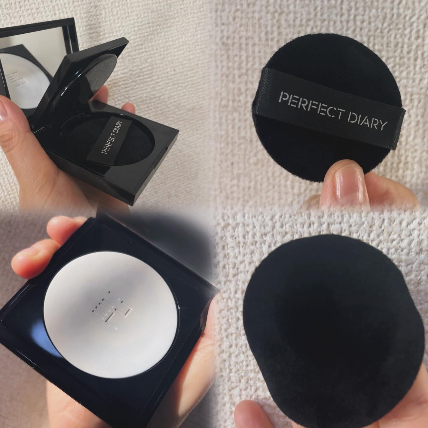 トランスルーシェント ブルーリング セッティング パウダー/PERFECT DIARY/プレストパウダーを使ったクチコミ(2枚目)