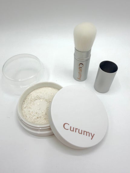 Curumy シルキースキンパウダー/Curumy/ルースパウダーを使ったクチコミ(5枚目)