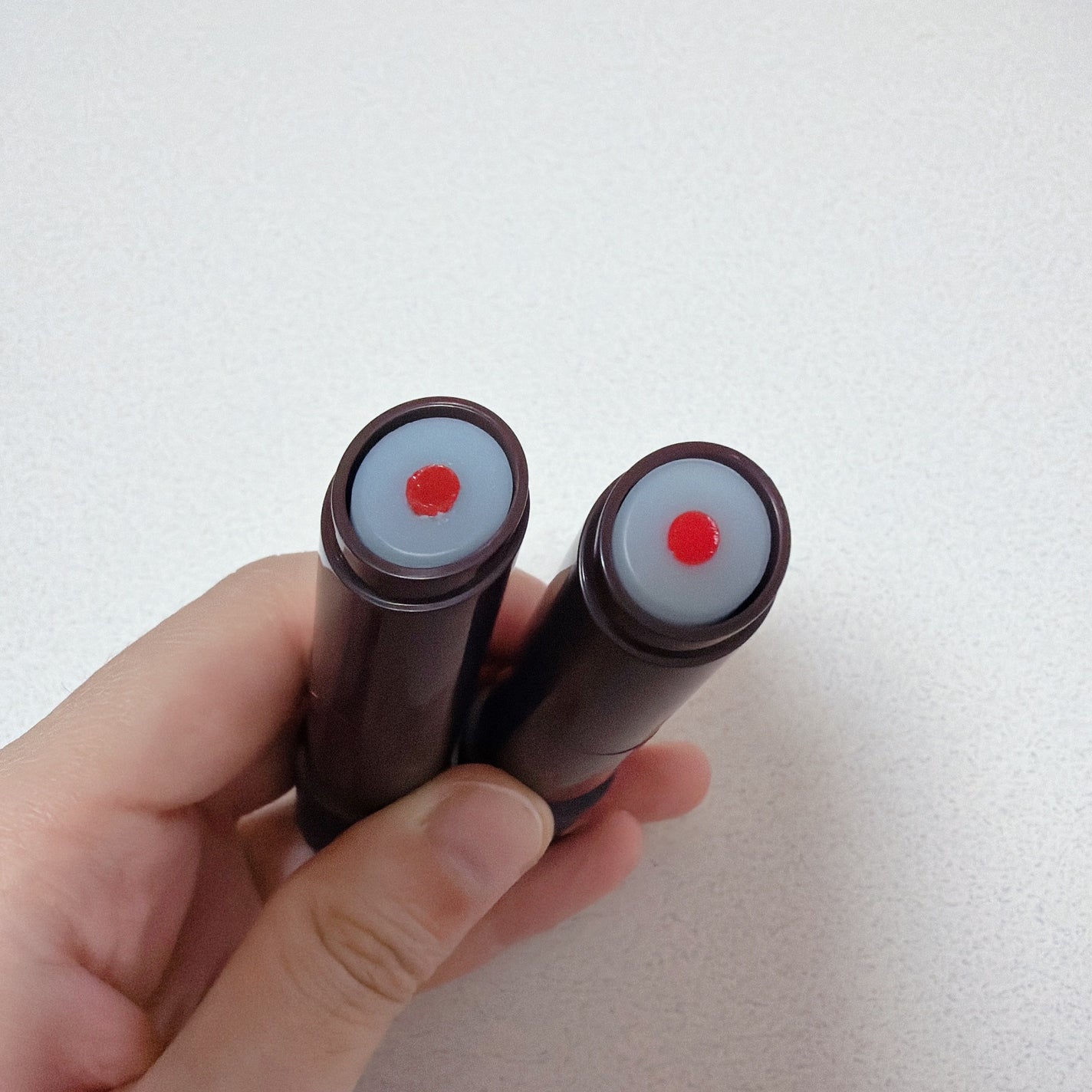 ムードチェンジリップバーム/オブジェ/リップバームを使ったクチコミ(3枚目)