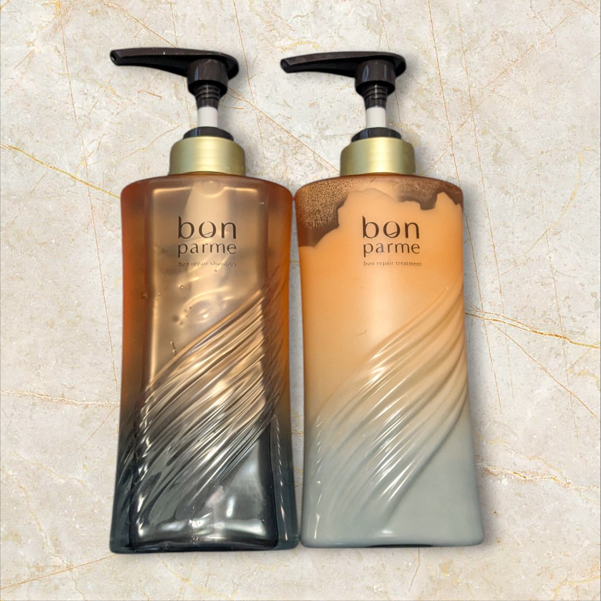 ボンリペア シャンプー/トリートメント/bonparme/シャンプー・コンディショナーを使ったクチコミ（1枚目）