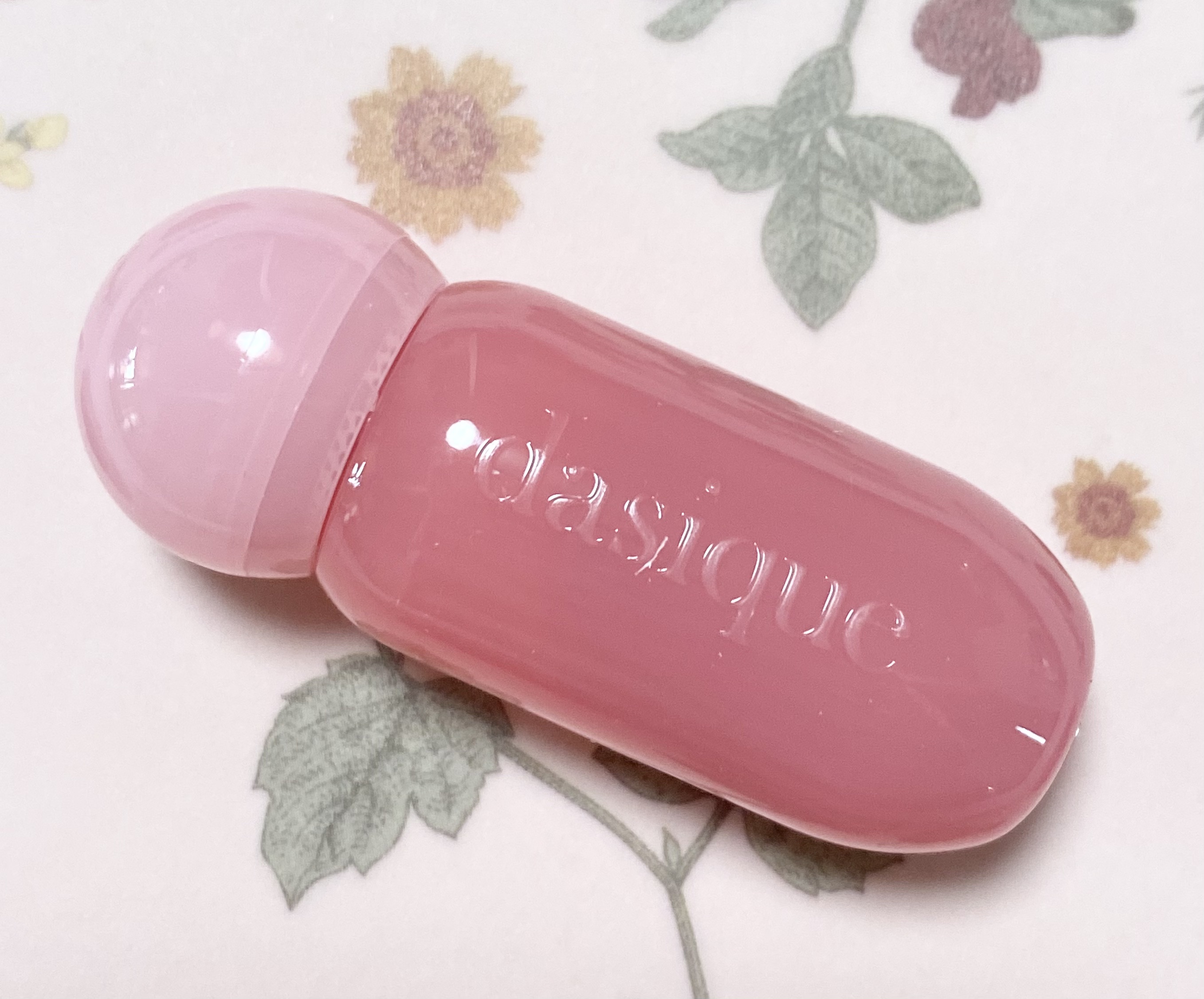 ジューシーデューイグロウティント (ミニ限定) 15 ローストロベリー/dasique/リップティントを使ったクチコミ（2枚目）