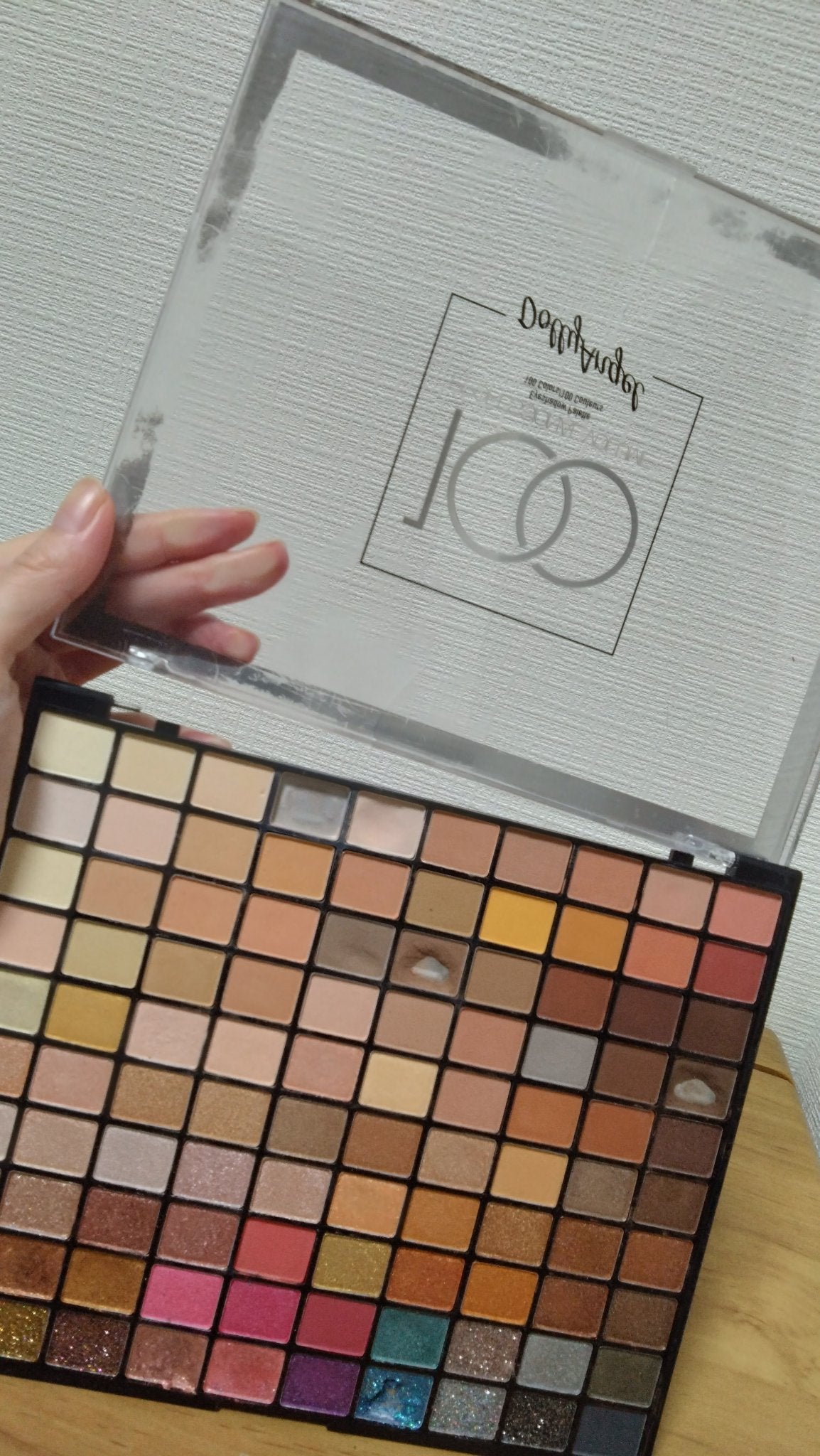 プロフェッショナルボリューム100カラー/Dolly Angel/アイシャドウパレットを使ったクチコミ(2枚目)