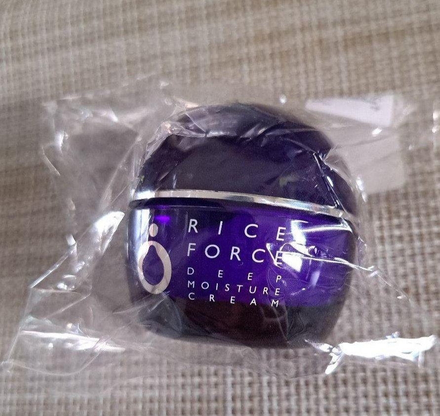 ディープモイスチュアクリーム/ライスフォース/フェイスクリームを使ったクチコミ（1枚目）