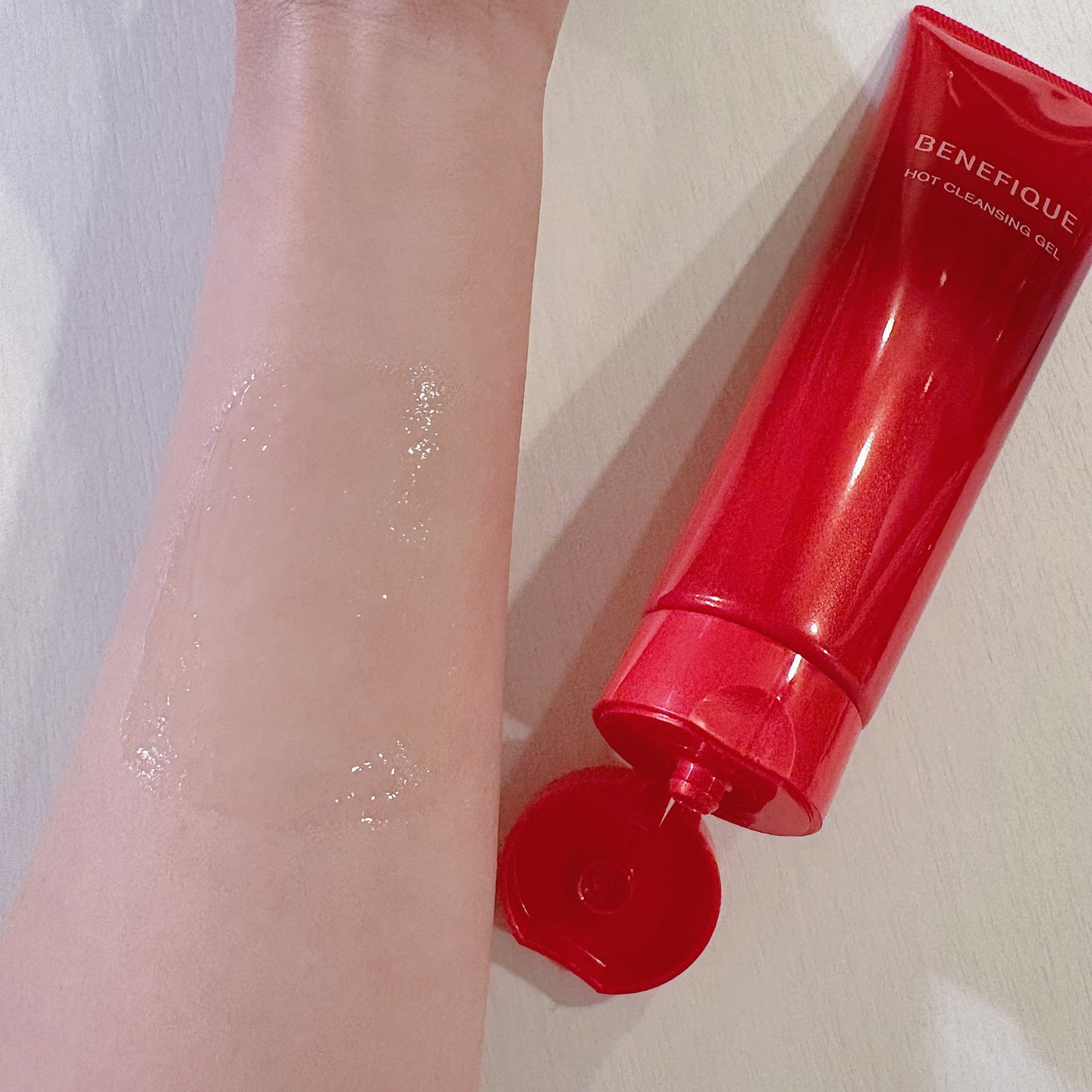 ベネフィーク ホットクレンジングジェル/BENEFIQUE/クレンジングジェルを使ったクチコミ(4枚目)