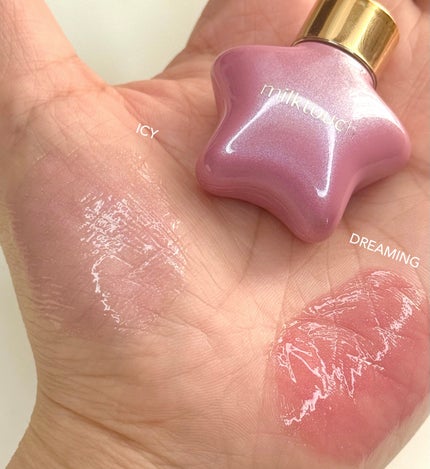 デューステインシアーリップグロス/Milk Touch/リップグロスを使ったクチコミ(4枚目)