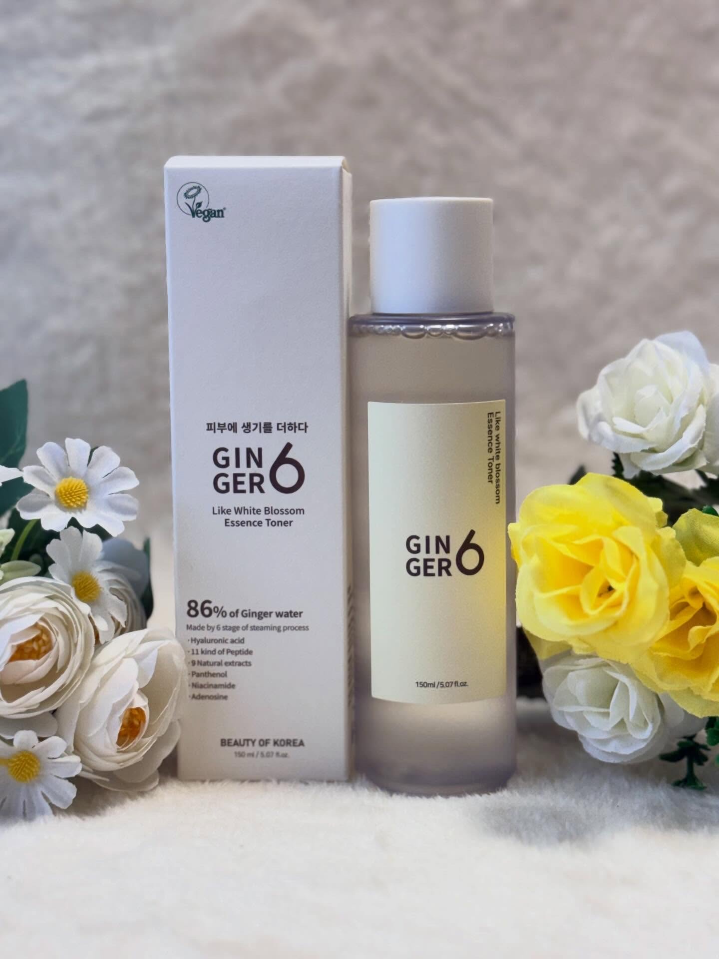 ライク ホワイト ブロッサム エッセンス トナー /GINGER6/化粧水を使ったクチコミ（1枚目）