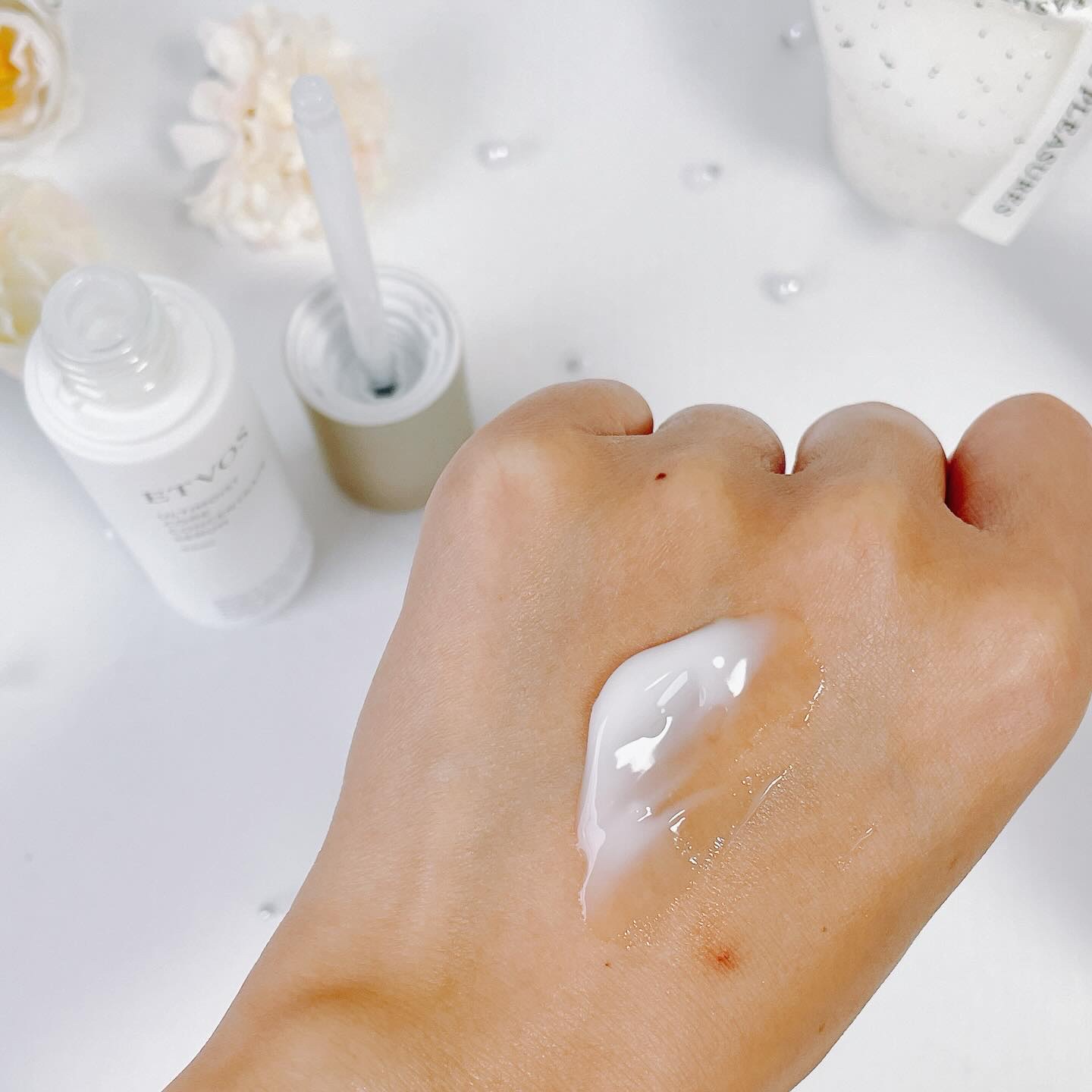 アルティモイストクリーム/エトヴォス/フェイスクリームを使ったクチコミ（2枚目）