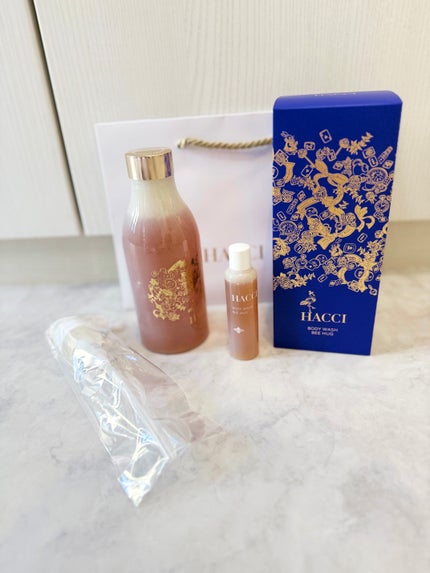 ボディウォッシュ BEE HUG/HACCI/ボディソープを使ったクチコミ(1枚目)