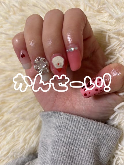 ジェルネイル(ライト対応)/セリア/ジェルネイルを使ったクチコミ(5枚目)