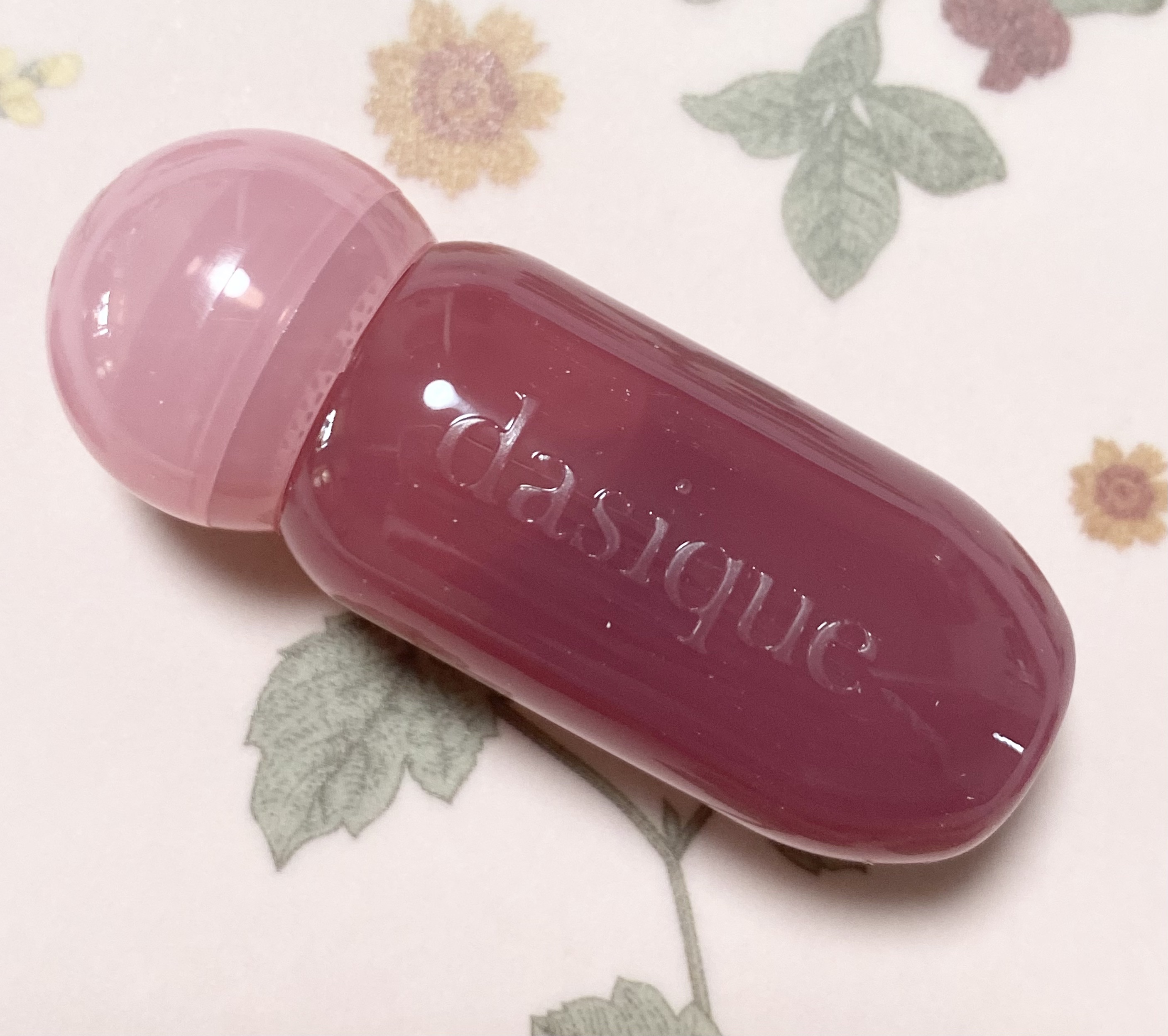 ジューシーデューイグロウティント/dasique/リップティントを使ったクチコミ（2枚目）