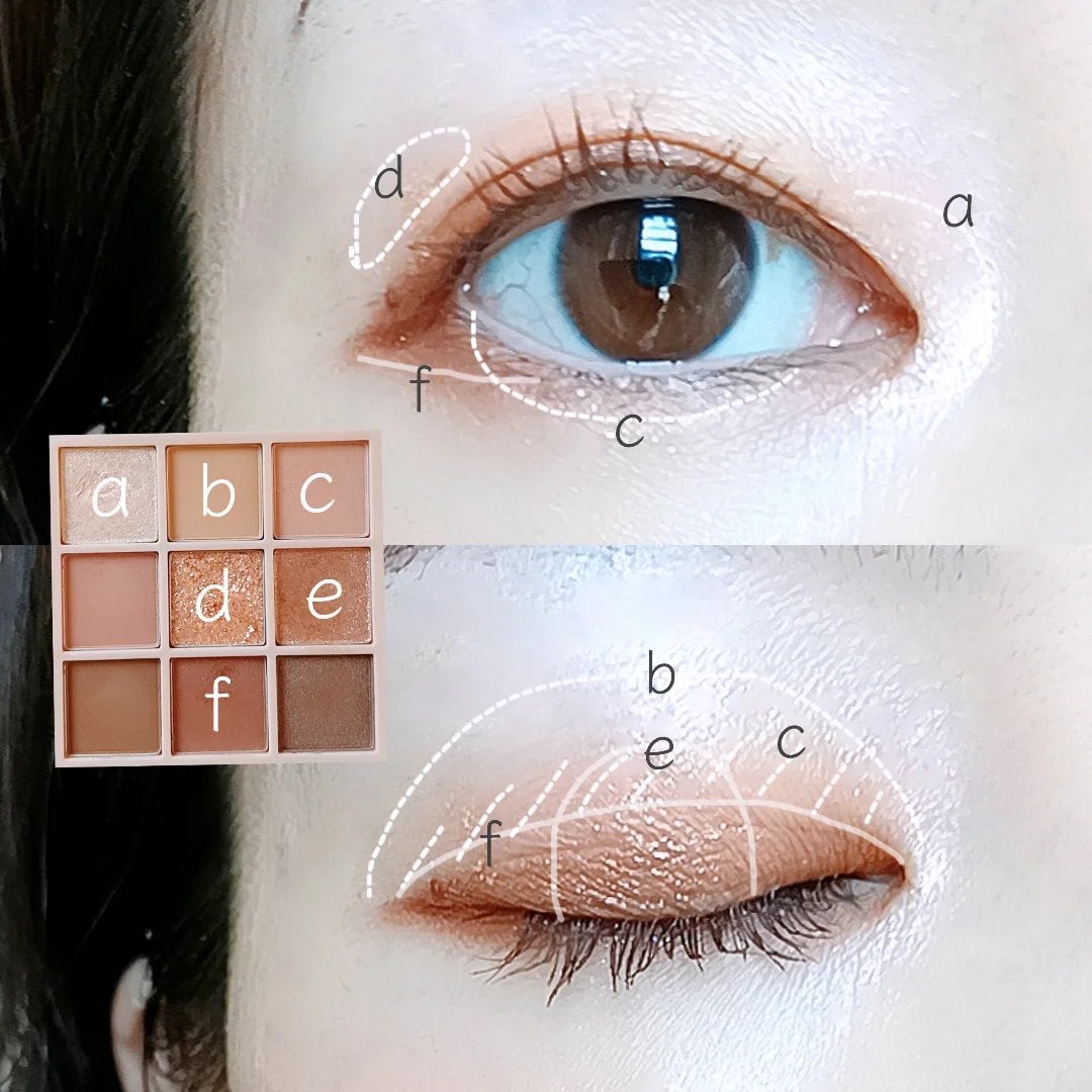 KEYBO FALL IN LOVE SHADOW PALETTE/keybo/アイシャドウパレットを使ったクチコミ(4枚目)