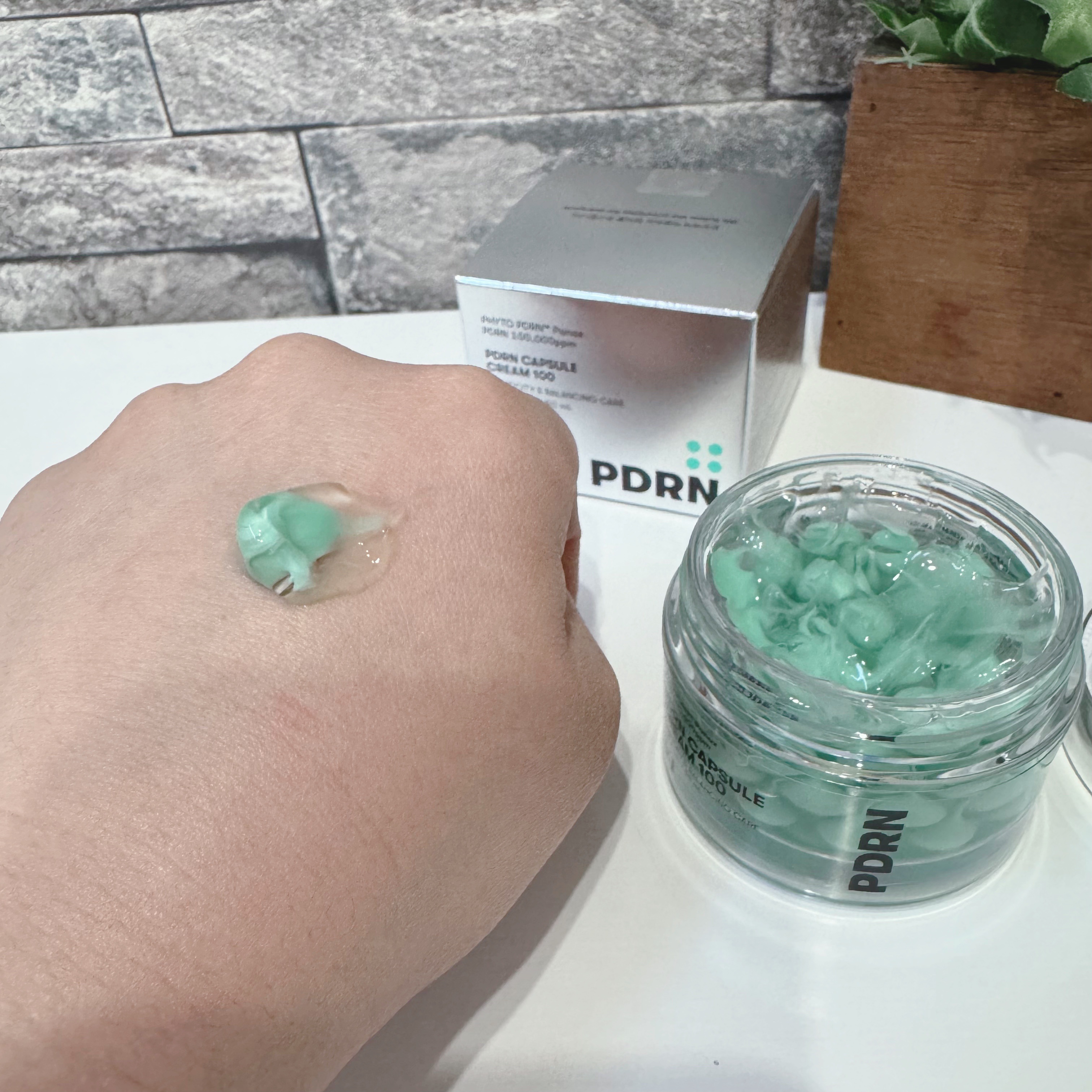 PDRN カプセルクリーム 100/VT/フェイスクリームを使ったクチコミ（2枚目）