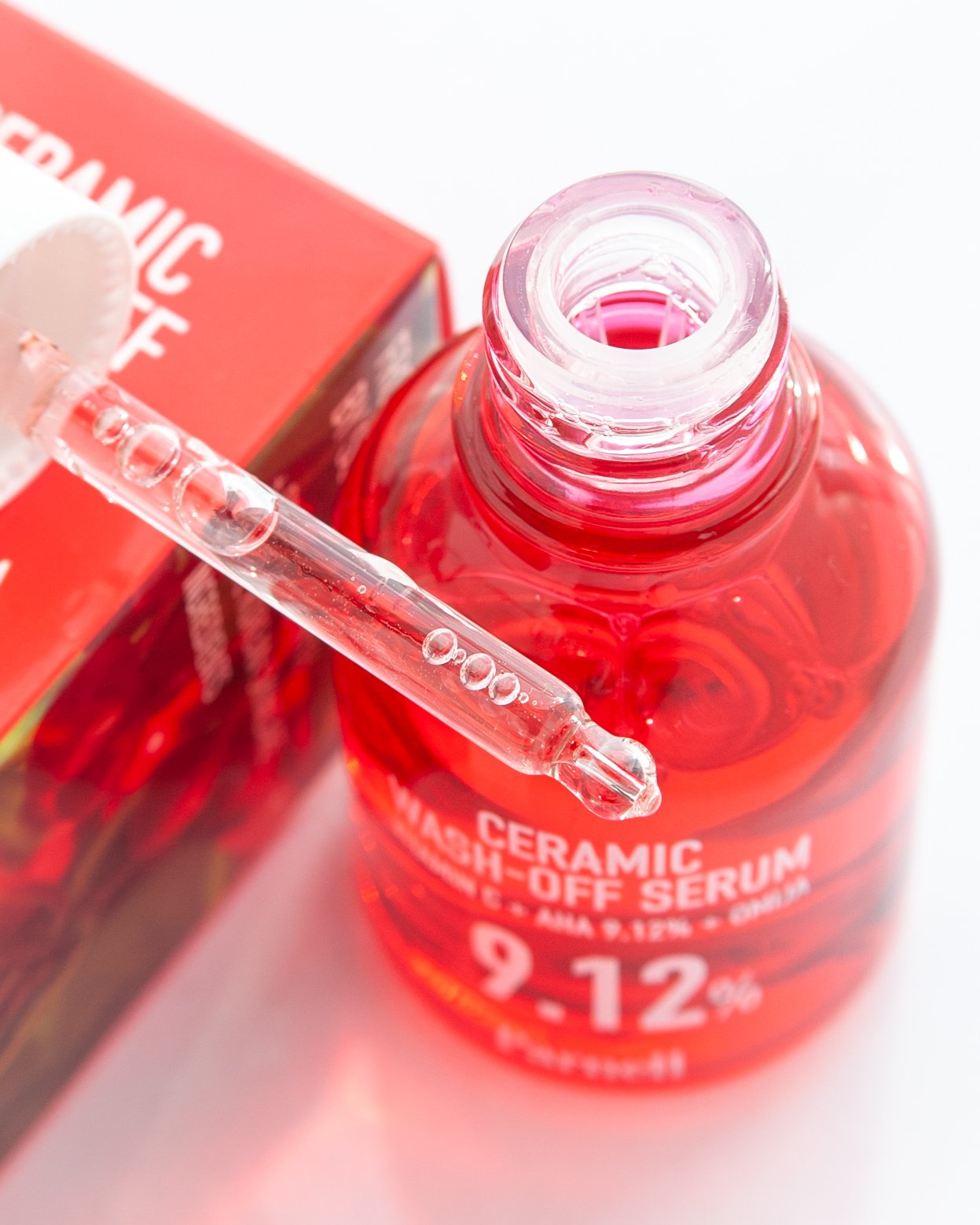 AHA 9.12 オミジャ 陶器肌 ウォッシュオフ セラム/parnell/美容液を使ったクチコミ（2枚目）