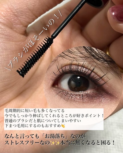 「塗るつけまつげ」自まつげ際立てタイプ/デジャヴュ/マスカラを使ったクチコミ(3枚目)