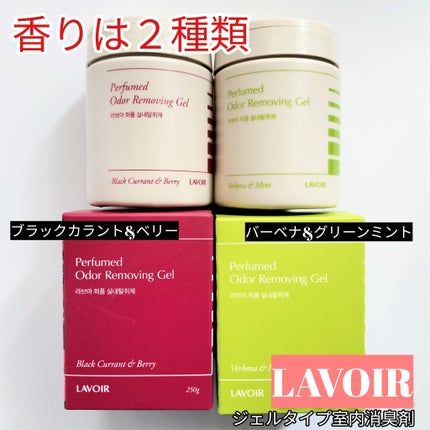ジェルタイプ室内消臭剤/LAVOIR/ルームフレグランスを使ったクチコミ(2枚目)