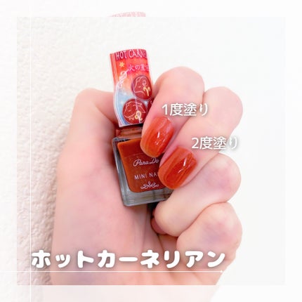 ミニネイル/パラドゥ/マニキュアを使ったクチコミ(3枚目)