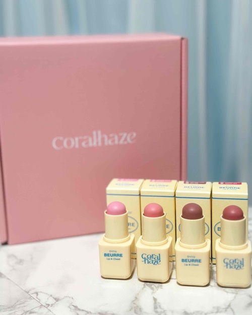 プチブール リップ＆チーク/Coralhaze/口紅を使ったクチコミ（1枚目）