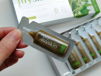 ハーブピーリング/on:myskin/ピーリングを使ったクチコミ(2枚目)