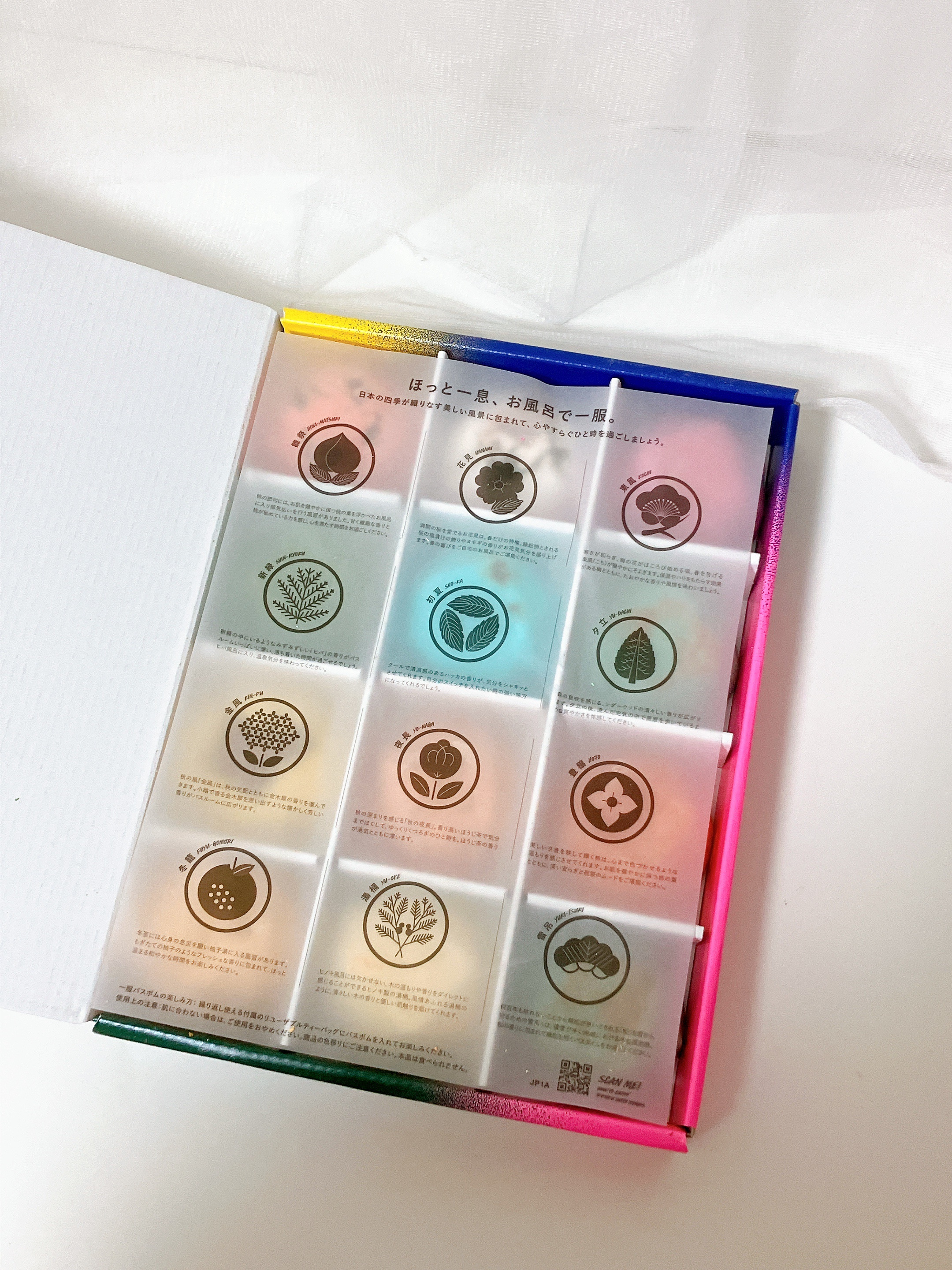 四季の一服/ラッシュ/入浴剤セットを使ったクチコミ（2枚目）