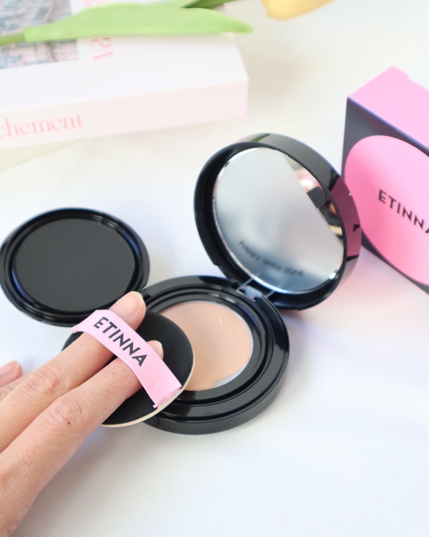 エティナ メッシュエアネス ナチュラルグロウ クッション/ETINNA/クッションファンデーションを使ったクチコミ(3枚目)