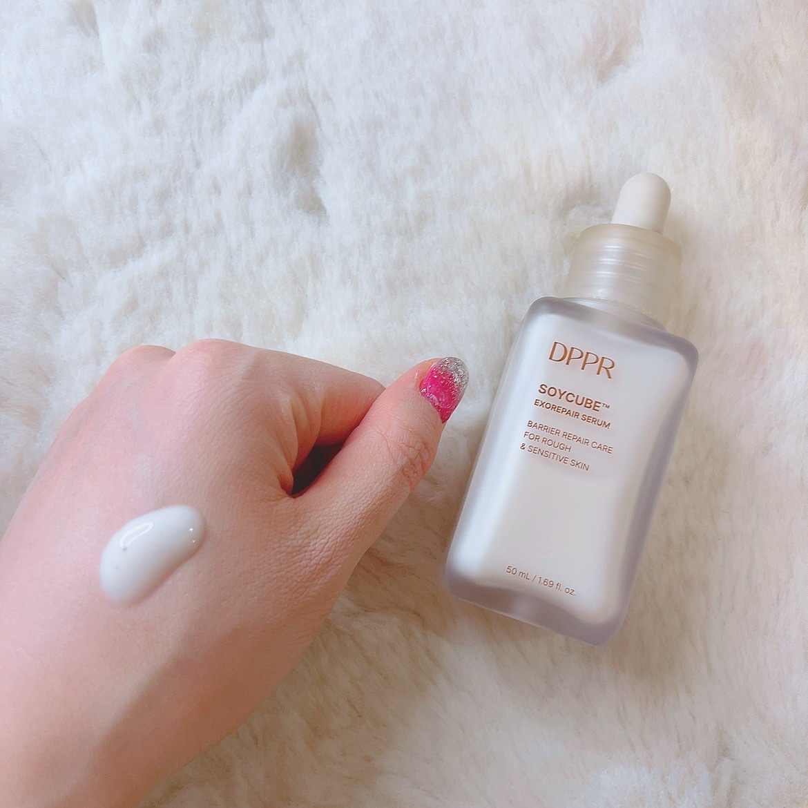 SOYキューブ豆乳セラム/DPPR/ブースター・導入液を使ったクチコミ（2枚目）