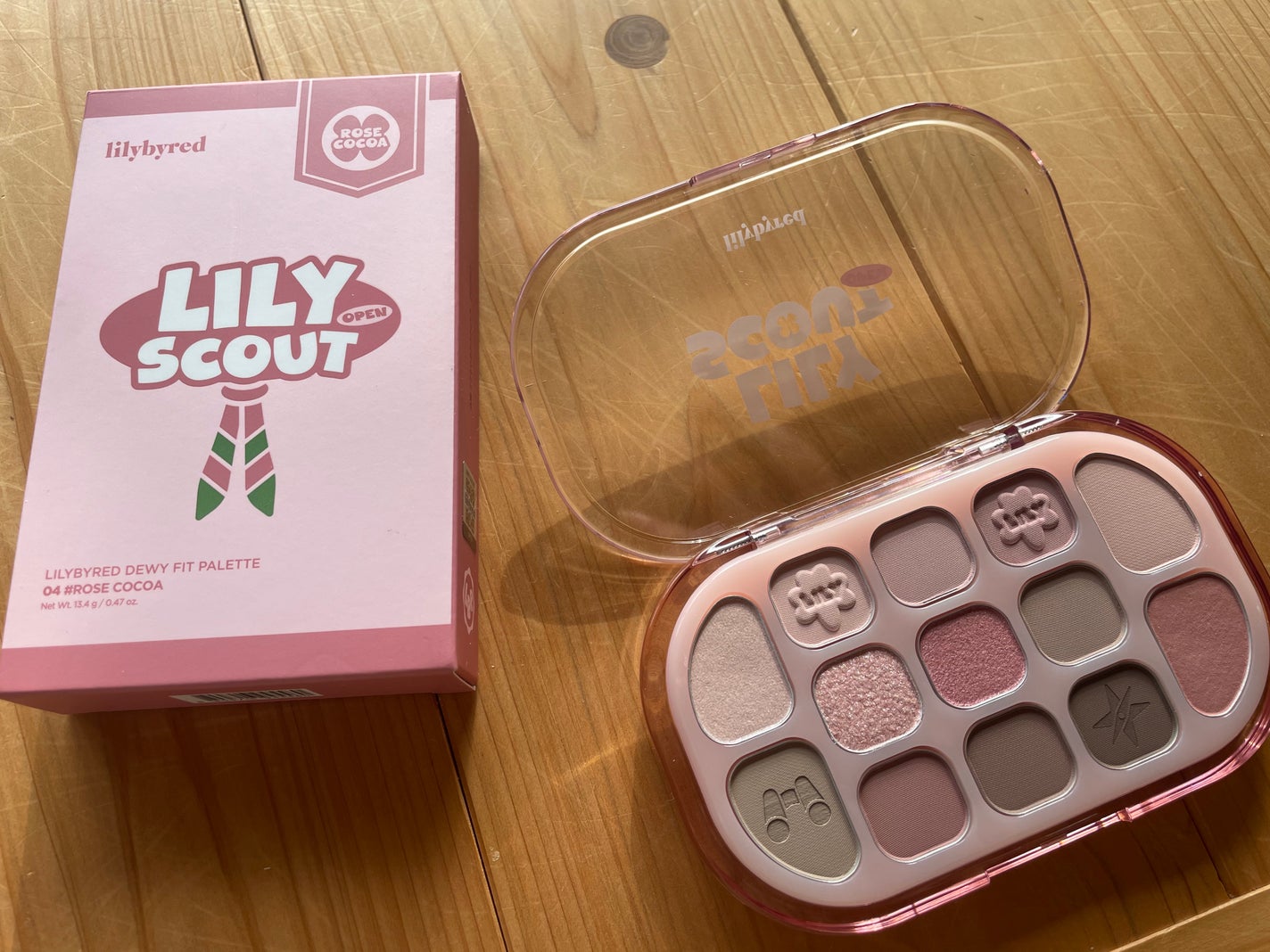 Dewy Fit Palette/lilybyred/アイシャドウパレットを使ったクチコミ(4枚目)