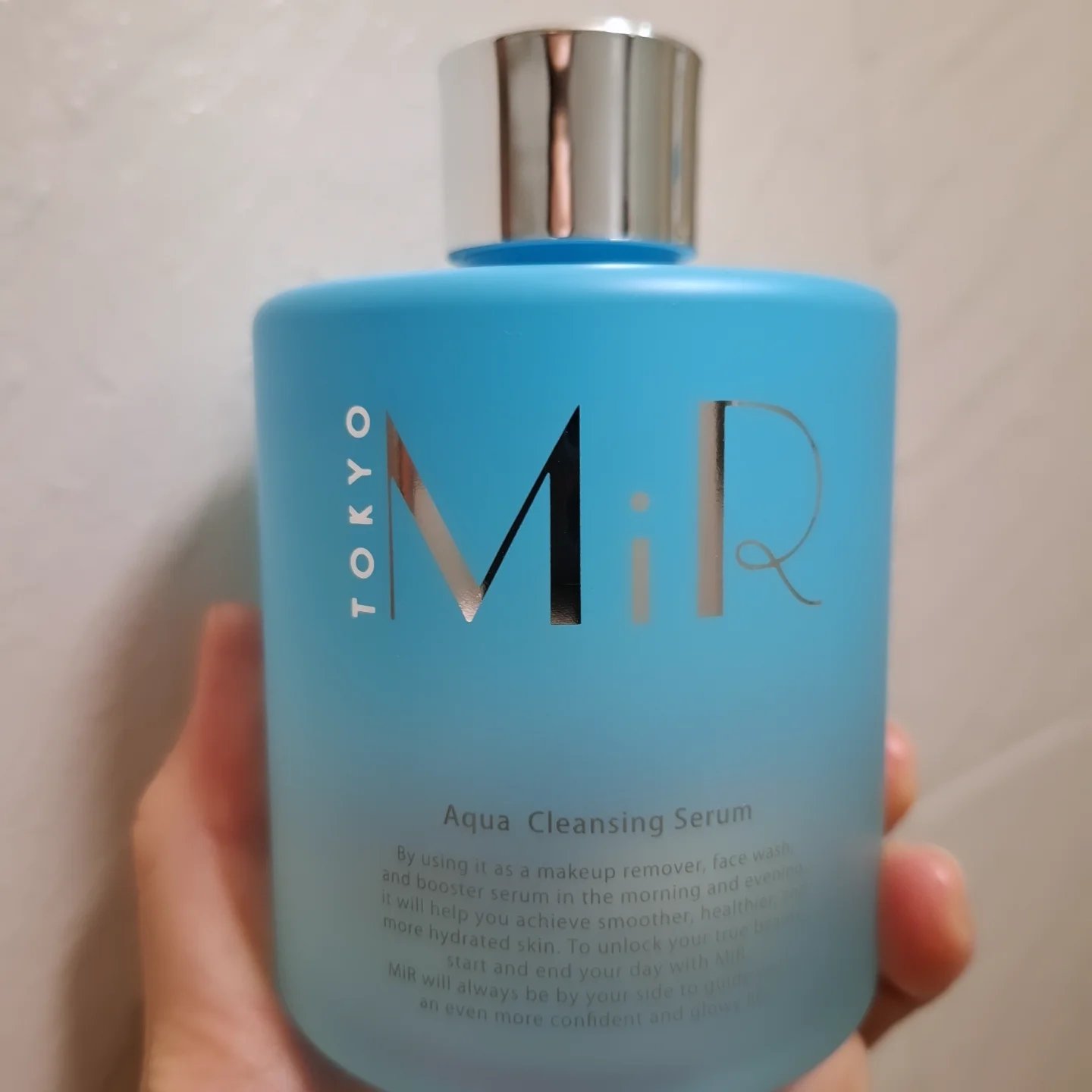 MiR アクアクレンジングセラム/MiR/クレンジングウォーターを使ったクチコミ（1枚目）