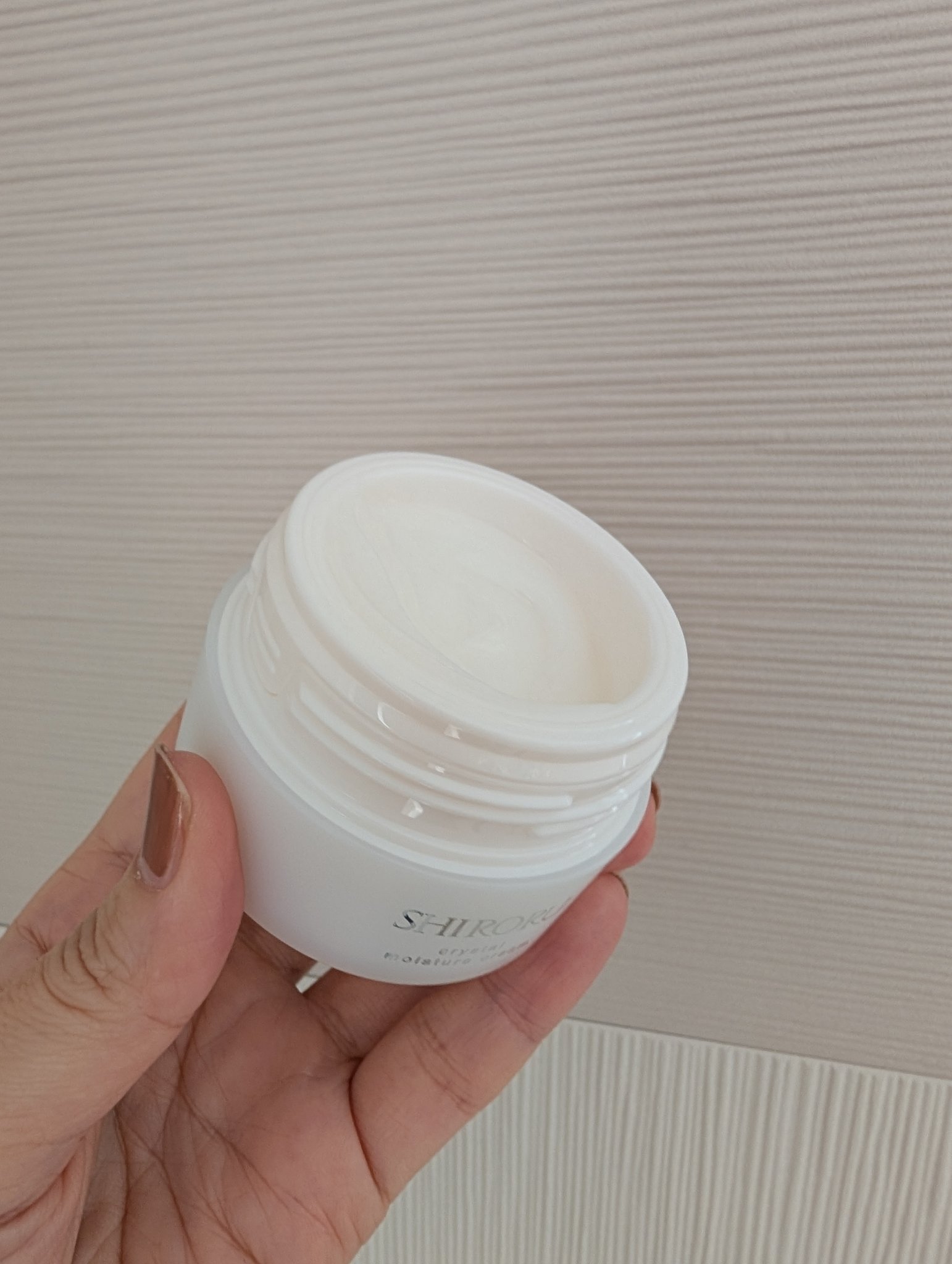 クリスタル モイスチャークリーム/SHIRORU/フェイスクリームを使ったクチコミ（3枚目）