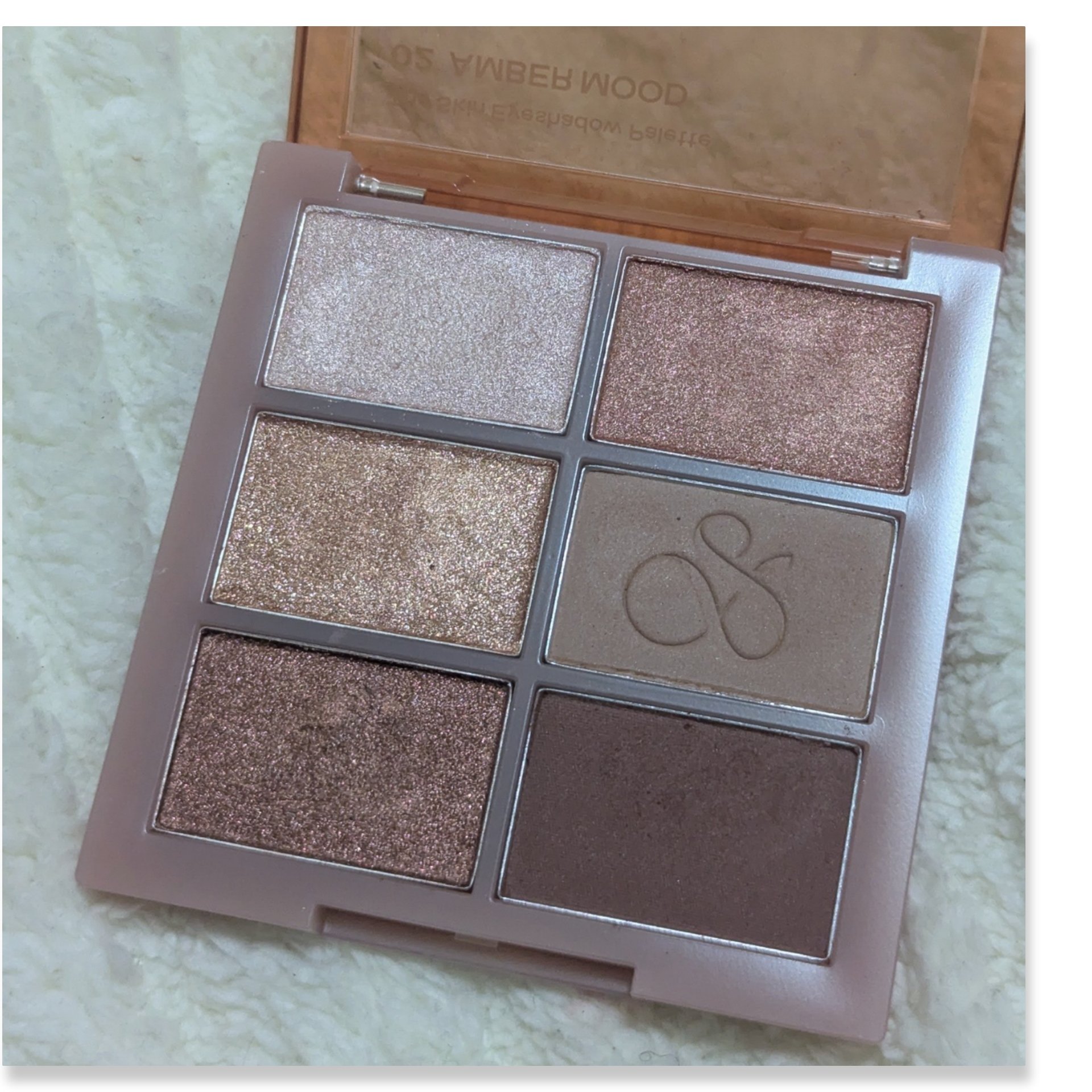 ザ スキン アイシャドウ パレット/perse/アイシャドウパレットを使ったクチコミ（3枚目）