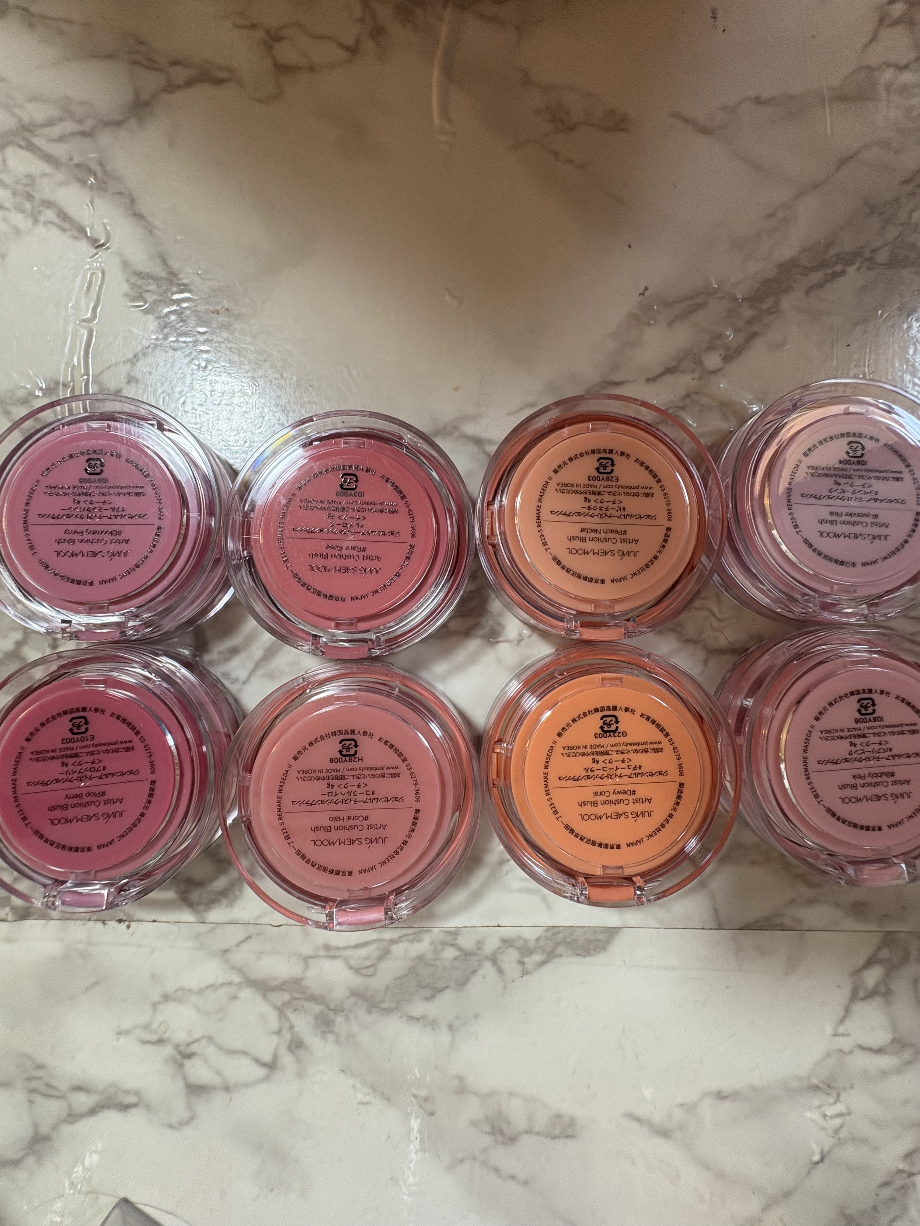 アーティストクッションブラッシュ ラベンダーピンク/JUNG SAEM MOOL/リキッドチークを使ったクチコミ（2枚目）