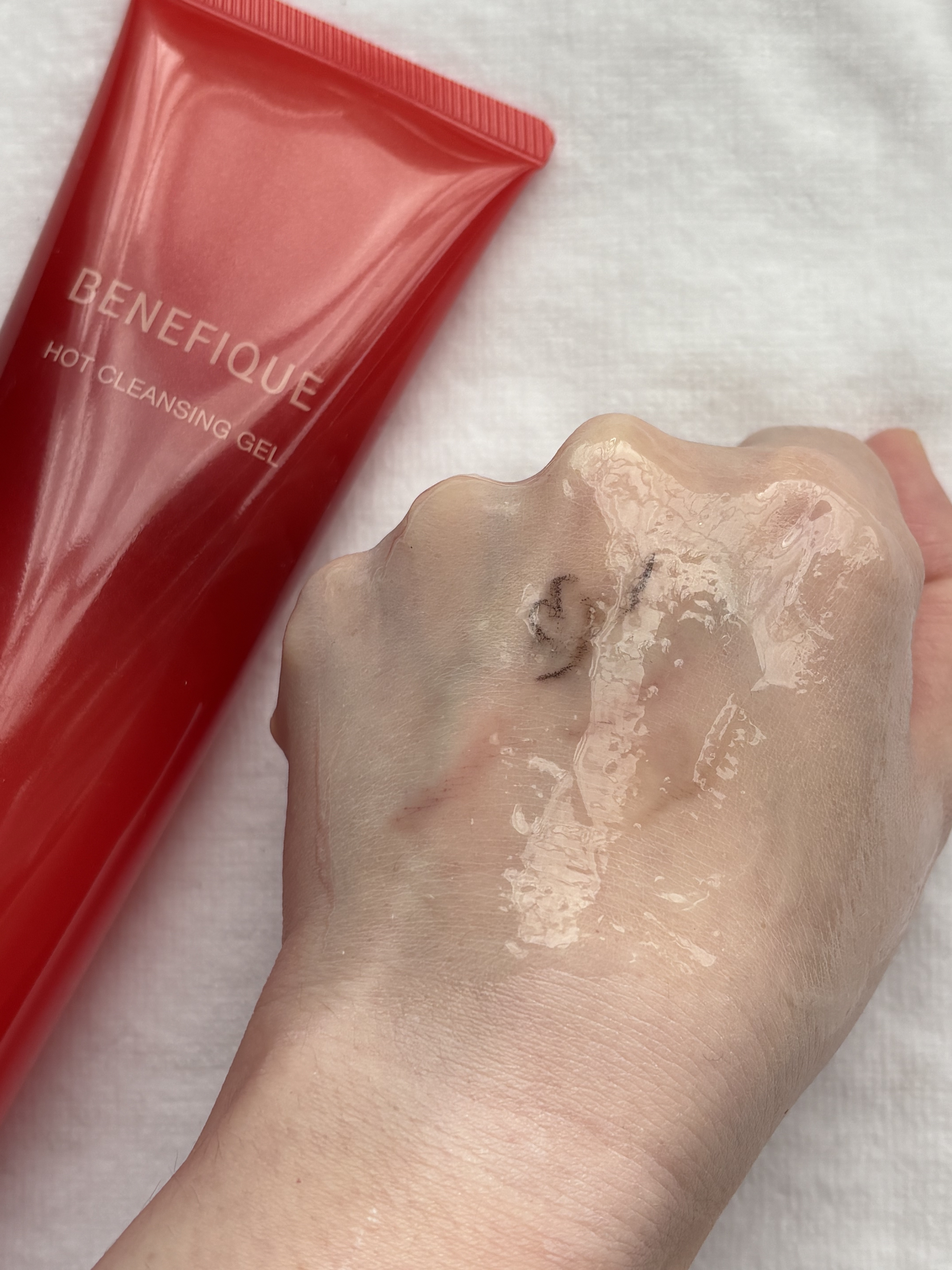 ベネフィーク　ホットクレンジングジェル/BENEFIQUE/クレンジングジェルを使ったクチコミ（3枚目）
