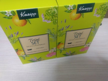 クナイプ クナイプ バスソルト トライアルセットのクチコミ「✨️すっかり気に入ったクナイプ入浴剤✨️
クナイプ
クナイプ バスソルト トライアルセット
.....」(1枚目)