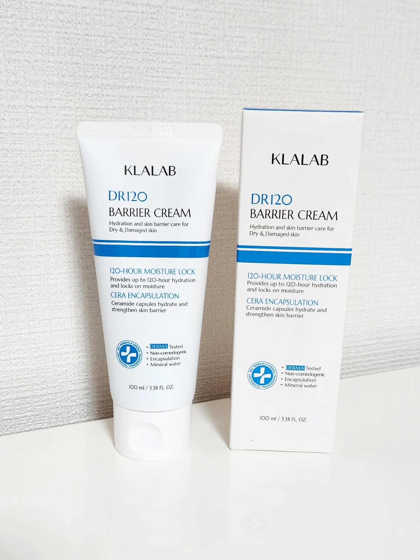 ディーアール120 バリアクリーム/KLALAB/フェイスクリームを使ったクチコミ（1枚目）