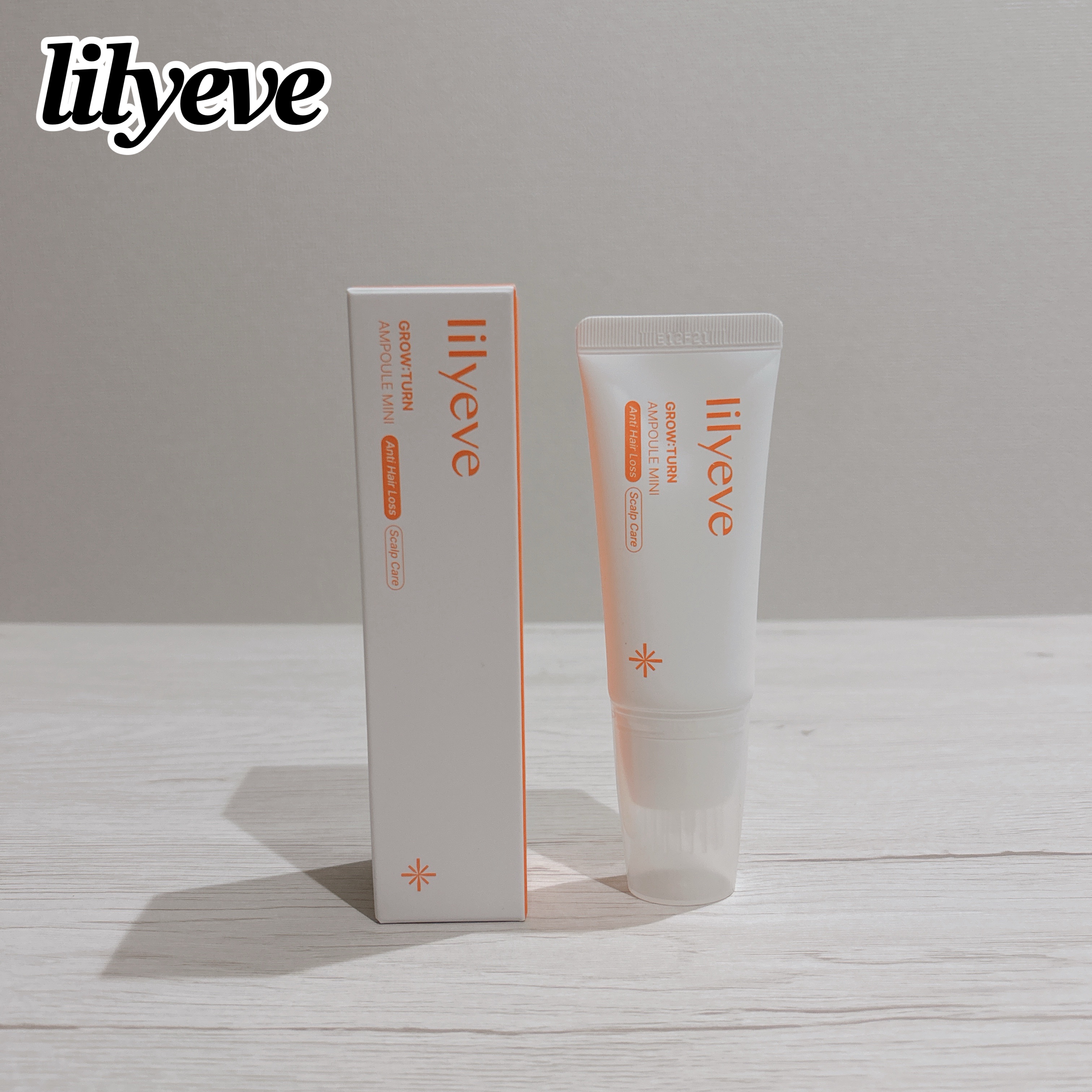 グローターンヘアアンプル/リリーイブ/頭皮ローションを使ったクチコミ（1枚目）