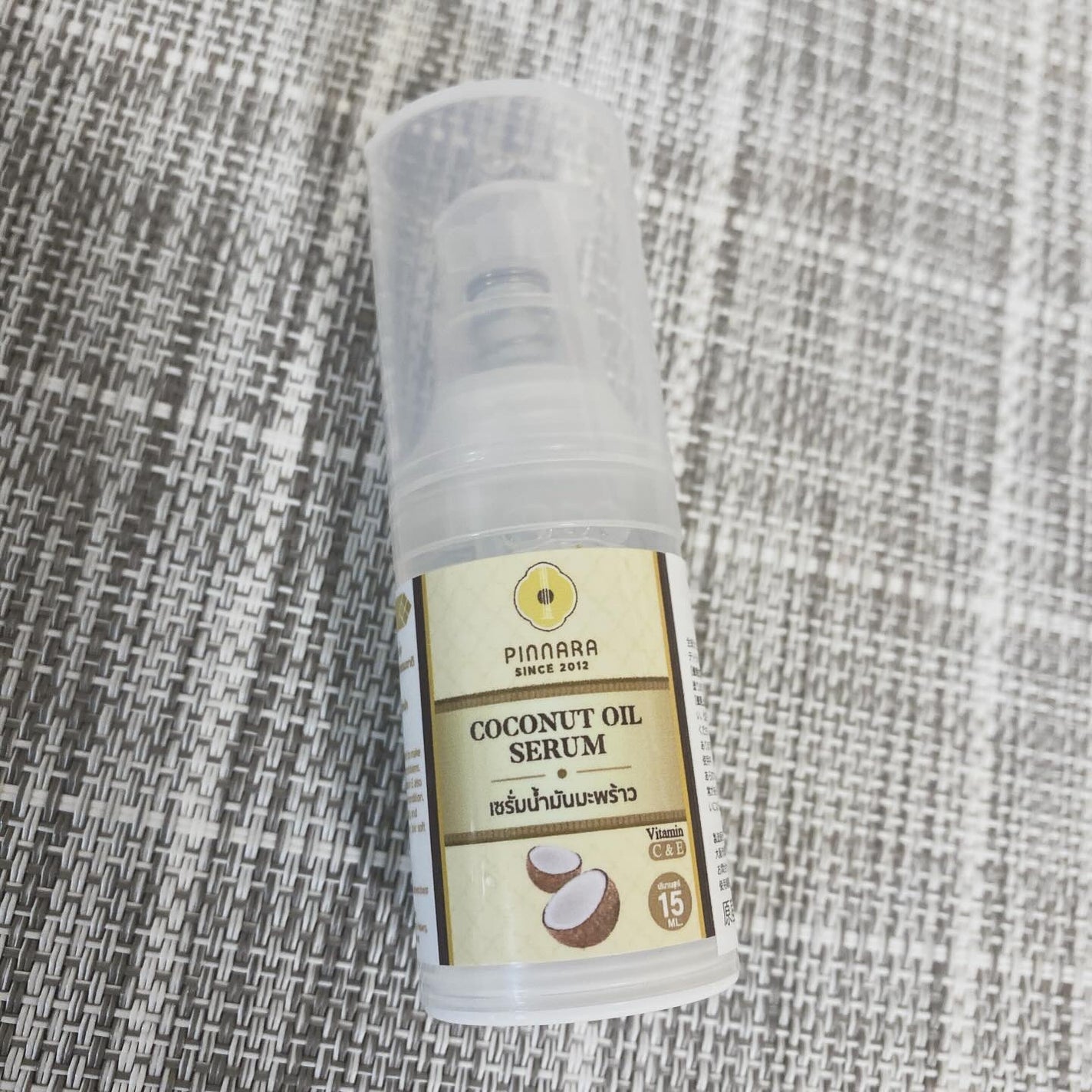 ココナッツオイルセラム/PINNARA/美容液を使ったクチコミ(1枚目)