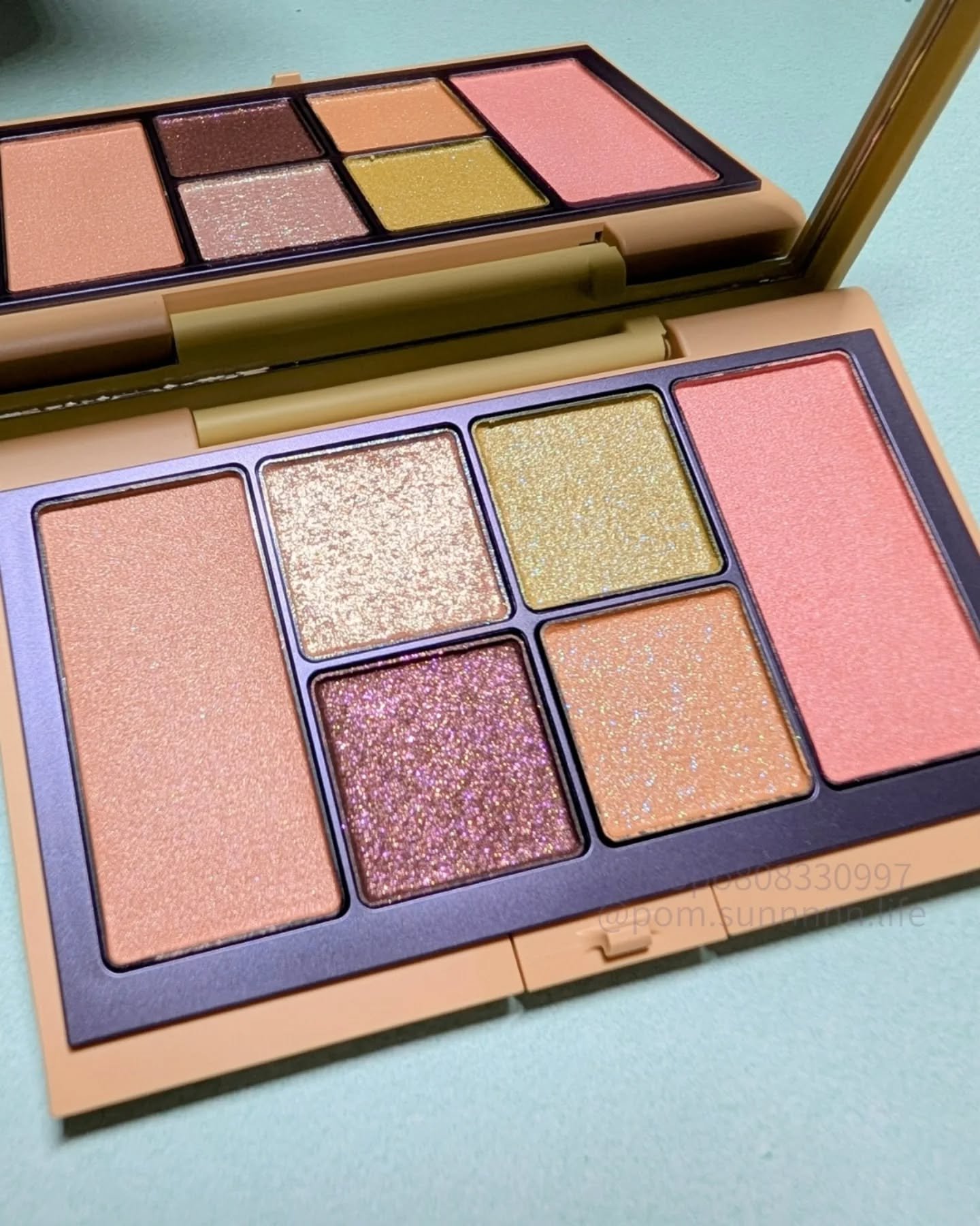 RMK ブリーズ ブリス エスケープ アイズ ＆ ブラッシュ パレット/RMK/マルチパレットを使ったクチコミ（2枚目）