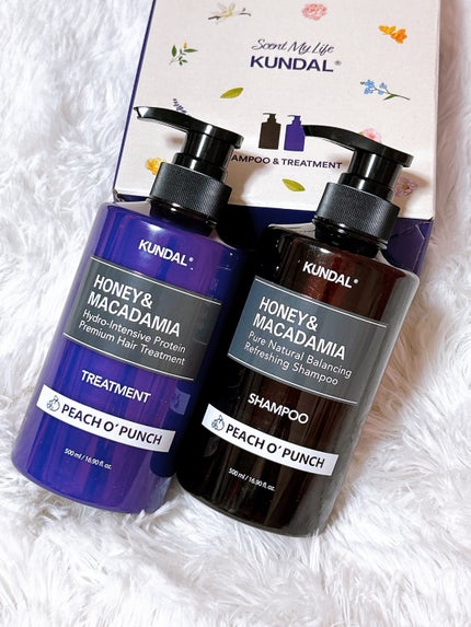 ハニー&マカデミアシャンプー/トリートメント LA VIE EN RORE /KUNDAL/市販シャンプーを使ったクチコミ(2枚目)