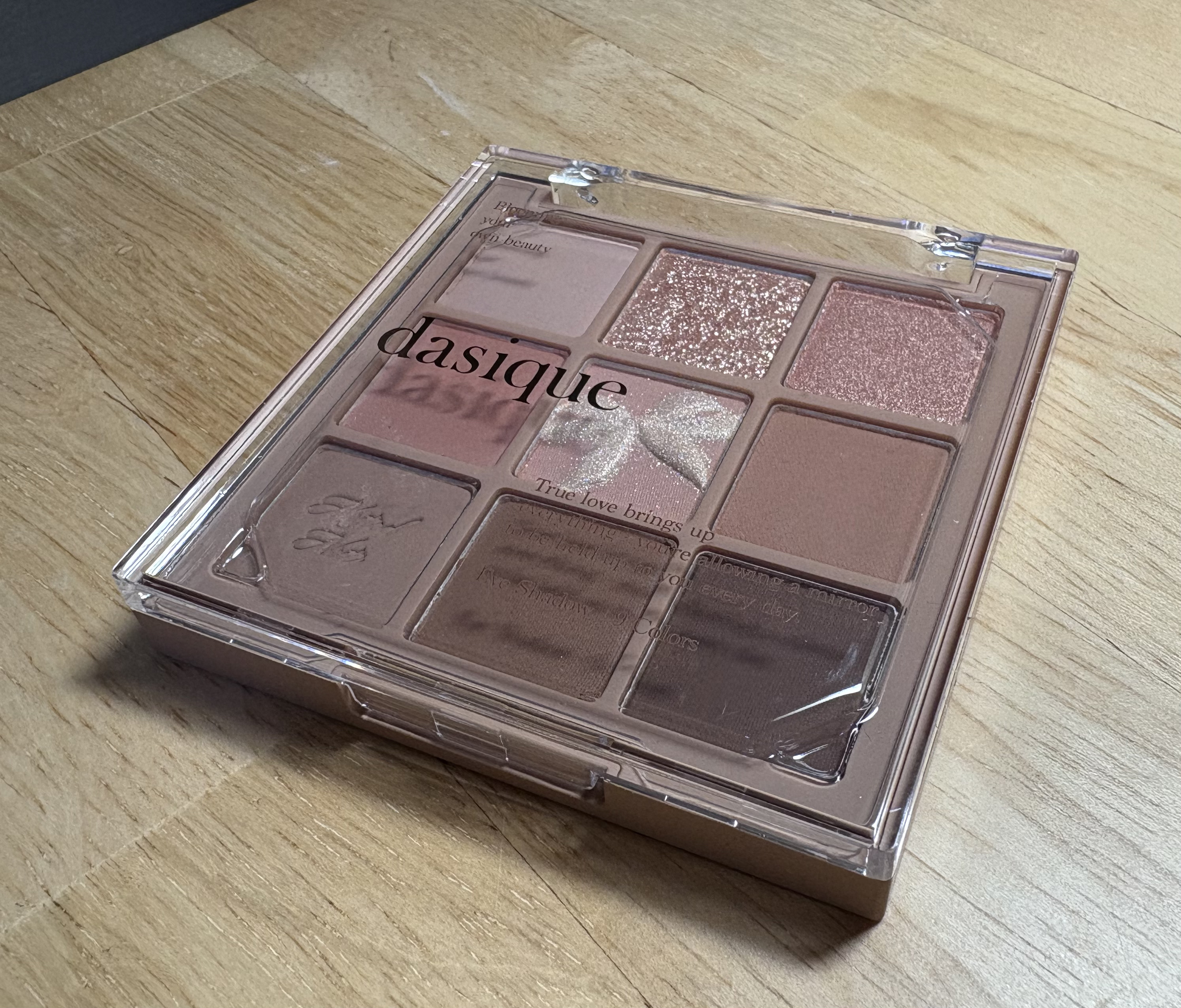 シャドウパレット/dasique/アイシャドウパレットを使ったクチコミ（1枚目）